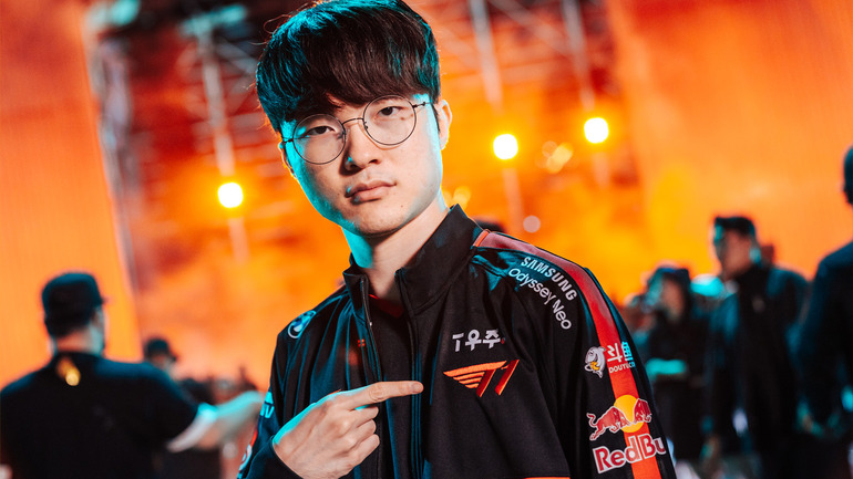 Faker T1 Worlds 2023